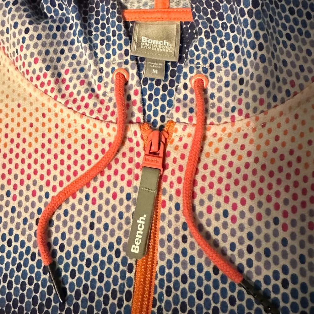 Bench Multicolor Gradient Performance Full Zip Ho… - image 3